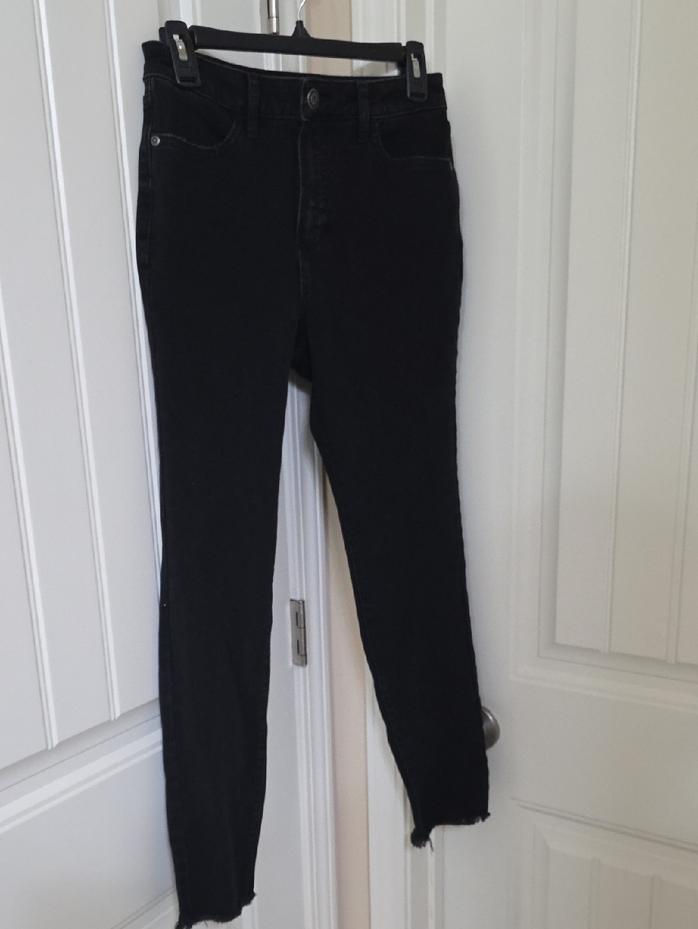 LC Lauren Conrad Black Skinny High-Rise Jeans